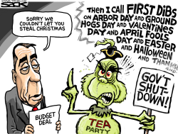 GRINCHY TEA by Steve Sack