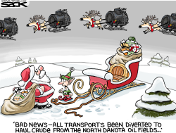 OILY CHRISTMAS by Steve Sack