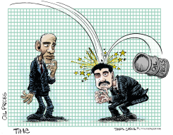 VENEZUELA AND OIL PRICE DROP by Daryl Cagle