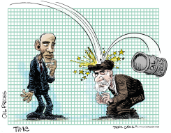 IRAN AND OIL PRICE DROP by Daryl Cagle