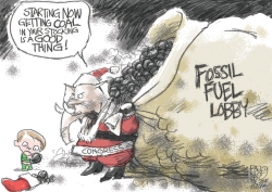 CHRISTMAS COAL by Pat Bagley