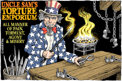 UNCLE SAM'S TORTURE EMPORIUM by Wolverton