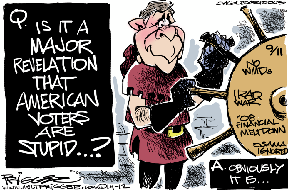  STUPID VOTERS by Milt Priggee