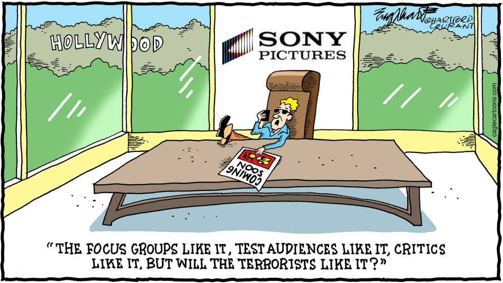  SONY PICTURES by Bob Englehart