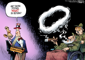 CUBAN CIGARS by Nate Beeler