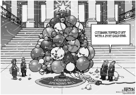 CROMNIBUS CHRISTMAS TREE by RJ Matson