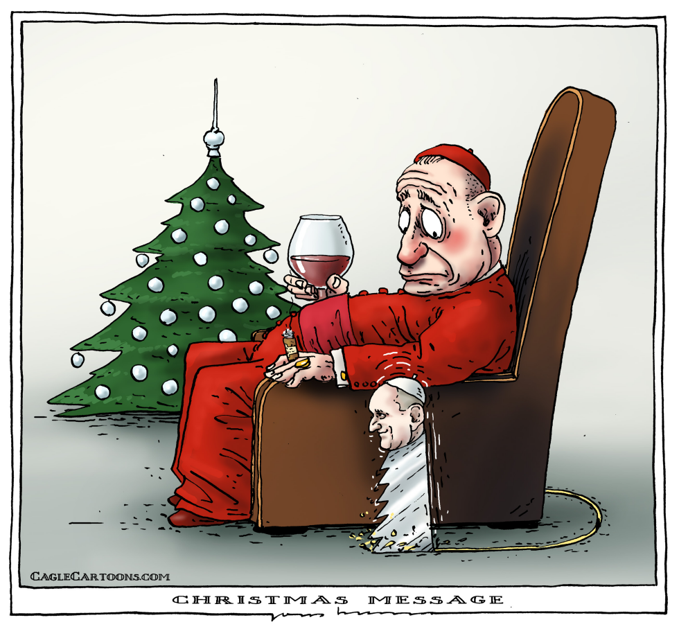  CHRISTMAS MESSAGE FROM THE POPE by Joep Bertrams