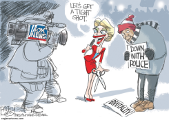 INCITEMENT TO VIOLENCE by Pat Bagley