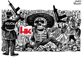 HECKLER  KOCH IN MEXICO by Rainer Hachfeld