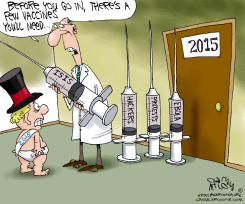 BABY NEW YEAR VACCINES by Gary McCoy