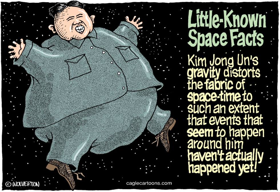  KIM JONG UN GIRTH by Wolverton