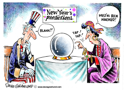 NEW YEAR'S PREDICTIONS by Dave Granlund