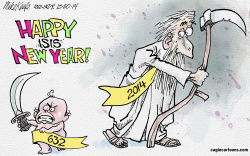 ISIS NEW YEAR by Mike Keefe