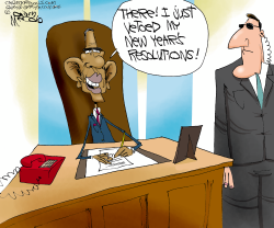 OBAMA'S RESOLUTIONS by Gary McCoy