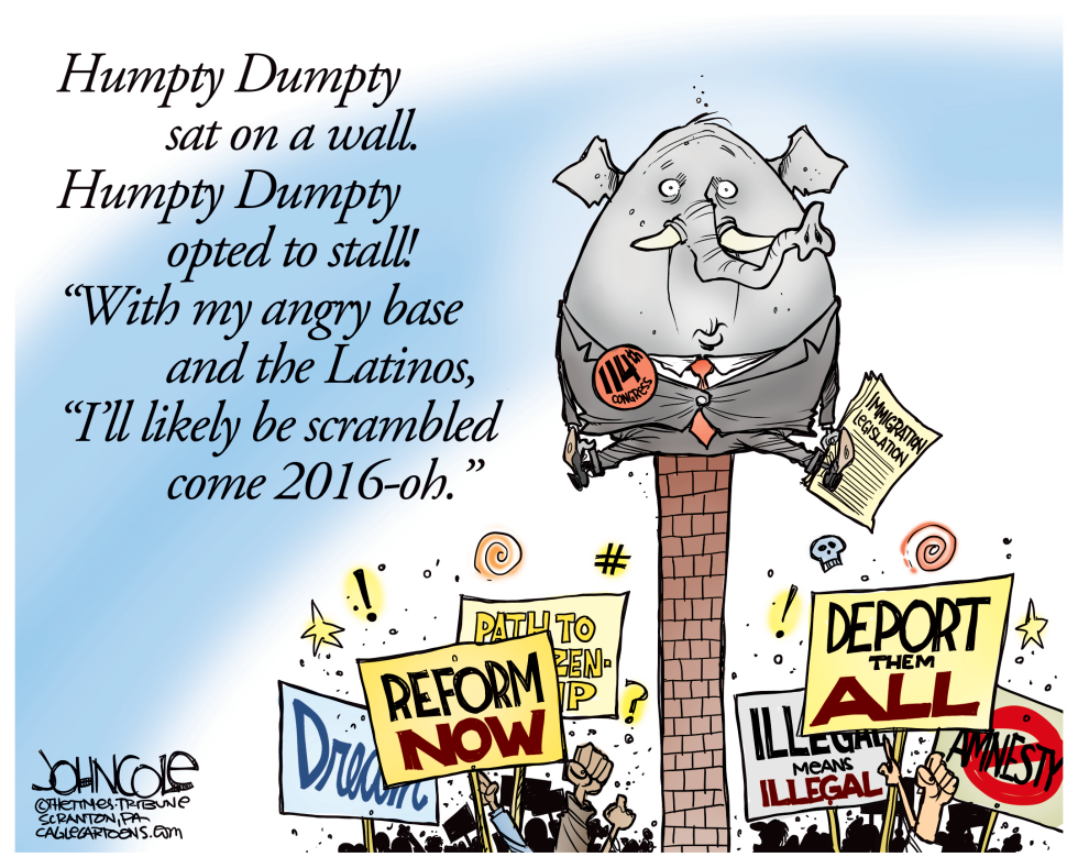  HUMPTY GOP by John Cole