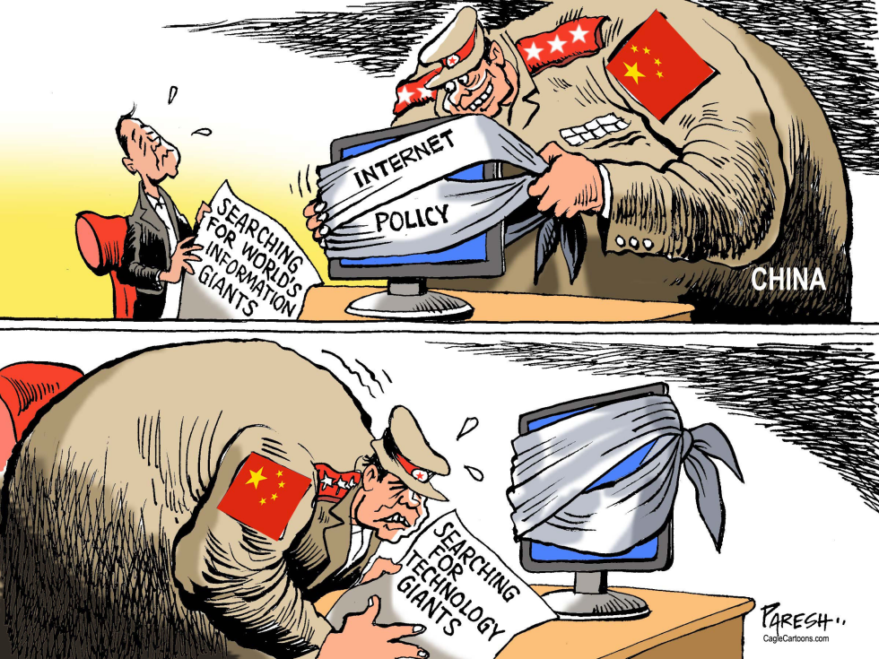  CHINA'S INTERNET POLICY by Paresh Nath