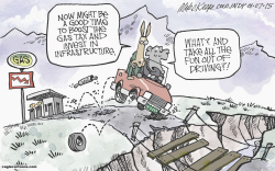 INFRASTRUCTURE by Mike Keefe