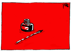 ATTACK ON CHARLIE HEBDO by Tom Janssen