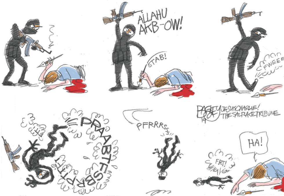  CARTOONIST LIVES MATTER by Pat Bagley