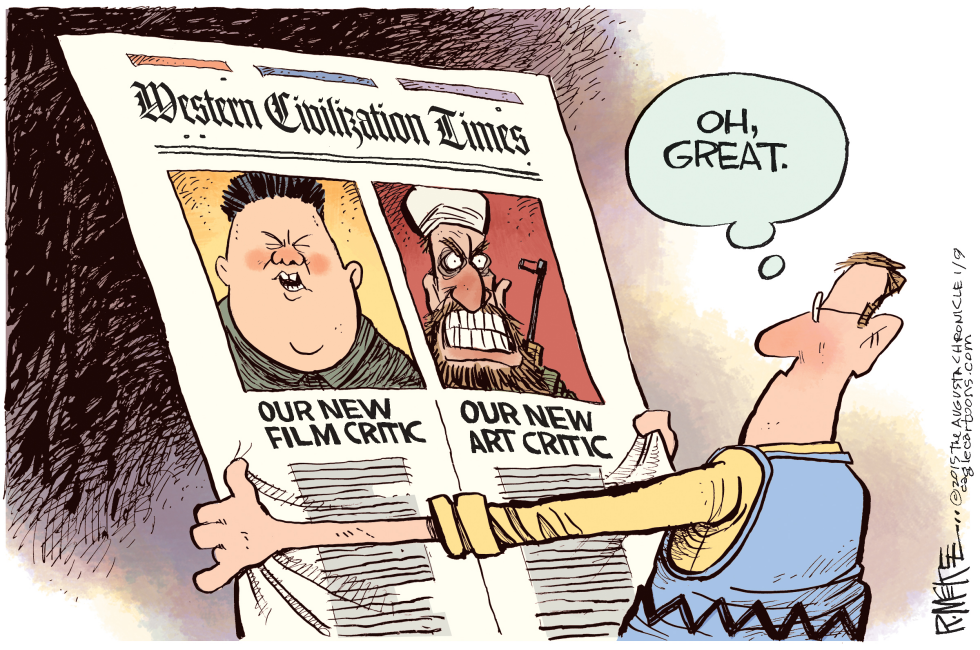  NEW CRITICS by Rick McKee