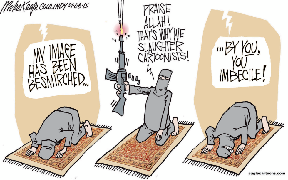  CHARLIE HEBDO by Mike Keefe