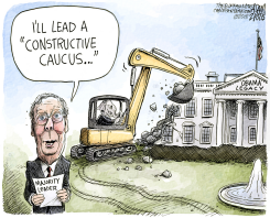 MITCH MCCONNELL by Adam Zyglis