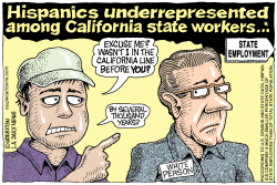 LOCAL-CA HISPANICS UNDERREPRESENTED by Wolverton