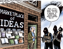 MARKETPLACE OF IDEAS by Kevin Siers