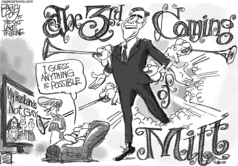  ROMNEY REDUX AGAIN by Pat Bagley