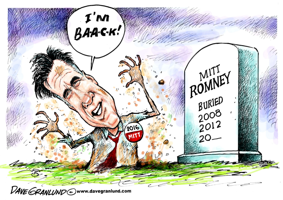  ROMNEY 2016 by Dave Granlund