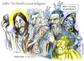 WORLDS GREAT RELIGIONS  by Taylor Jones