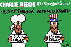 CCHARLIE HEBDO IN NEW YORK by Rainer Hachfeld