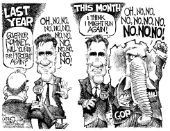 ROMNEY 3 NO by John Darkow