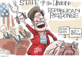 AMERICAN SNIPPER by Pat Bagley