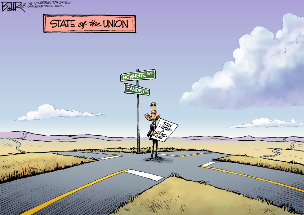  STATE OF THE UNION by Nate Beeler