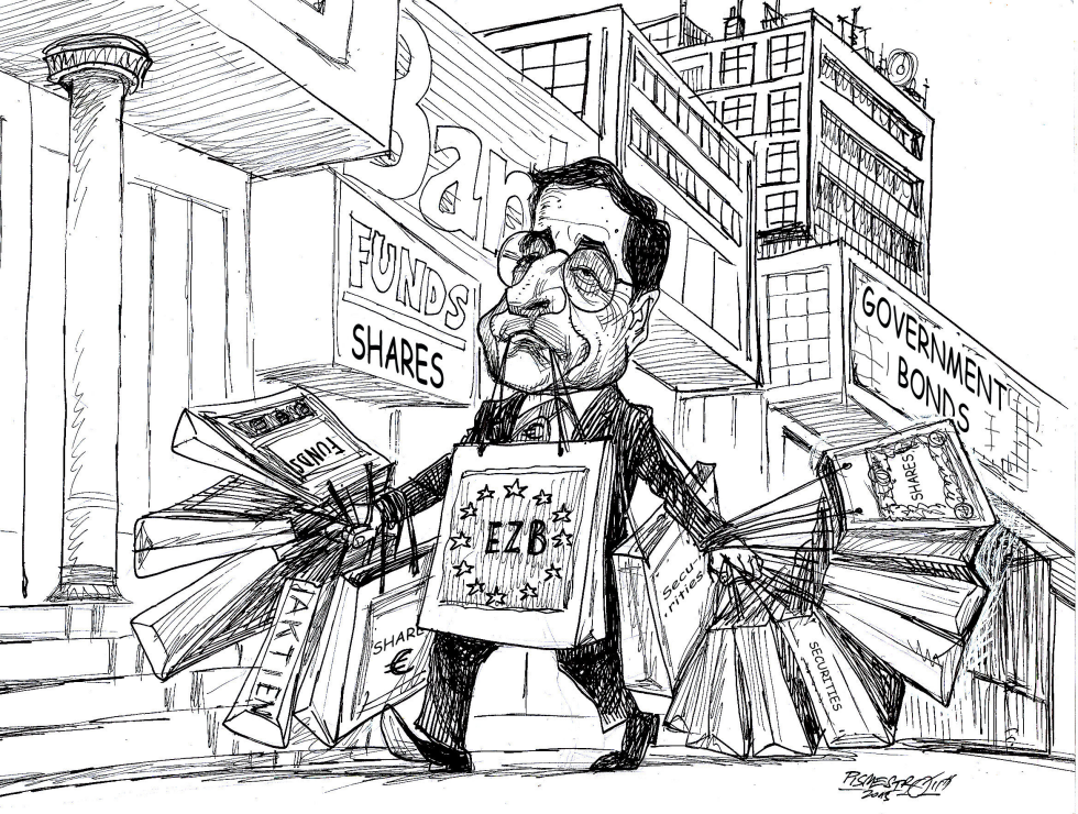  MARIO DRAGHI IN SHOPPING TOUR by Petar Pismestrovic