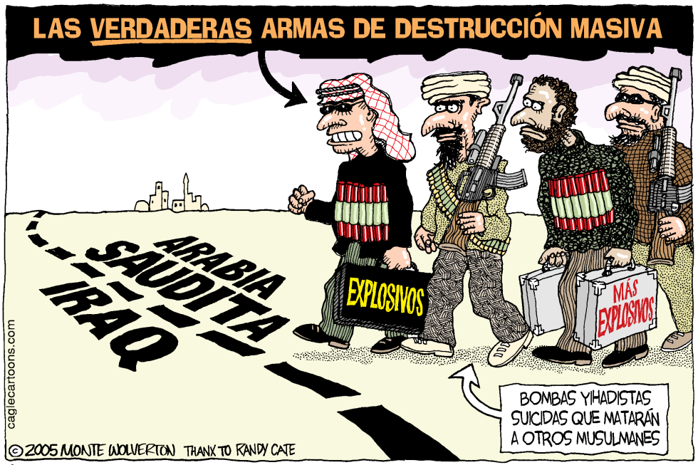  LAS VERDADERAS ARMAS DE DESTRUCCION MASIVA  by Wolverton