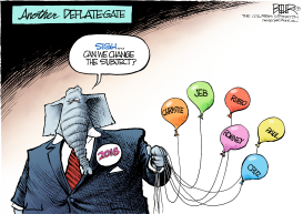 GOP DEFLATE-GATE by Nate Beeler