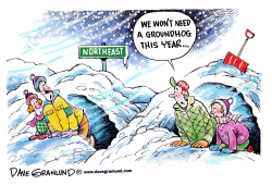 NORTHEAST BLIZZARD by Dave Granlund