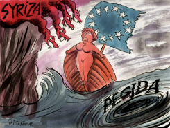 SYRIZA AND PEGIDA by Christo Komarnitski