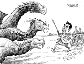 TSIPRAS- NEW GREEK HERO by Petar Pismestrovic