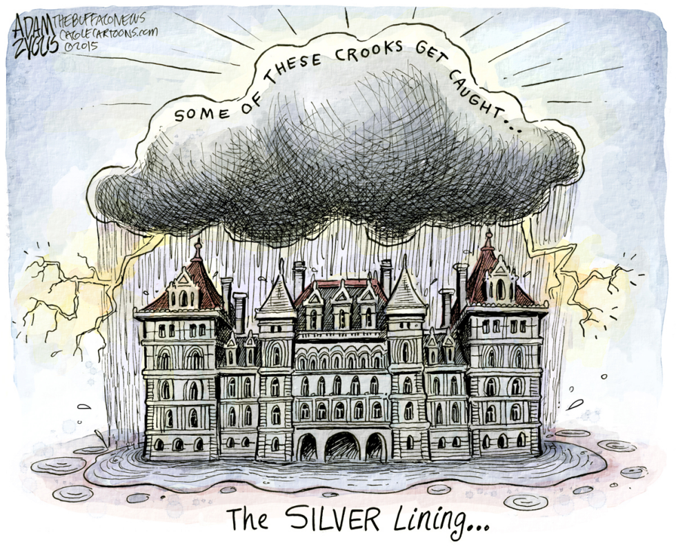  NY STATE ALBANY CORRUPTION by Adam Zyglis