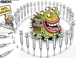 ANTI-VAXXER by Steve Sack