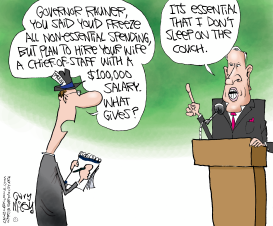 GOV RAUNER- ESSENTIAL SPENDING  LOCAL-IL by Gary McCoy