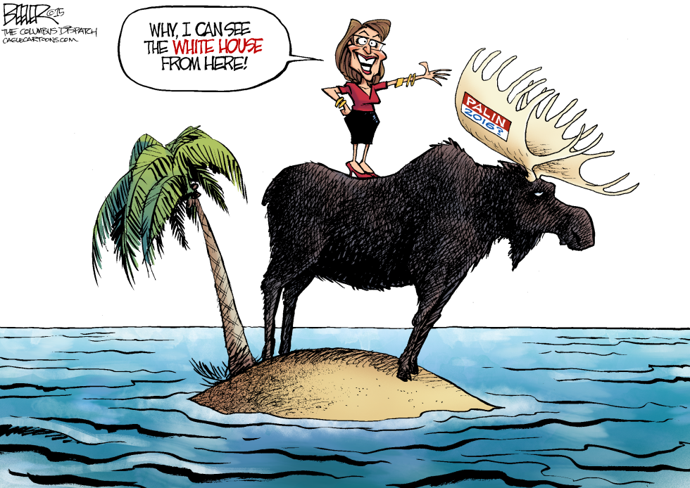  PALIN FOR PREZ by Nate Beeler