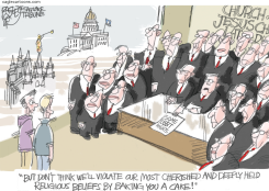 LDS AND LGBT WWJD by Pat Bagley