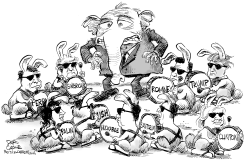 GOP ENERGIZER BUNNY CAMPAIGN by Daryl Cagle