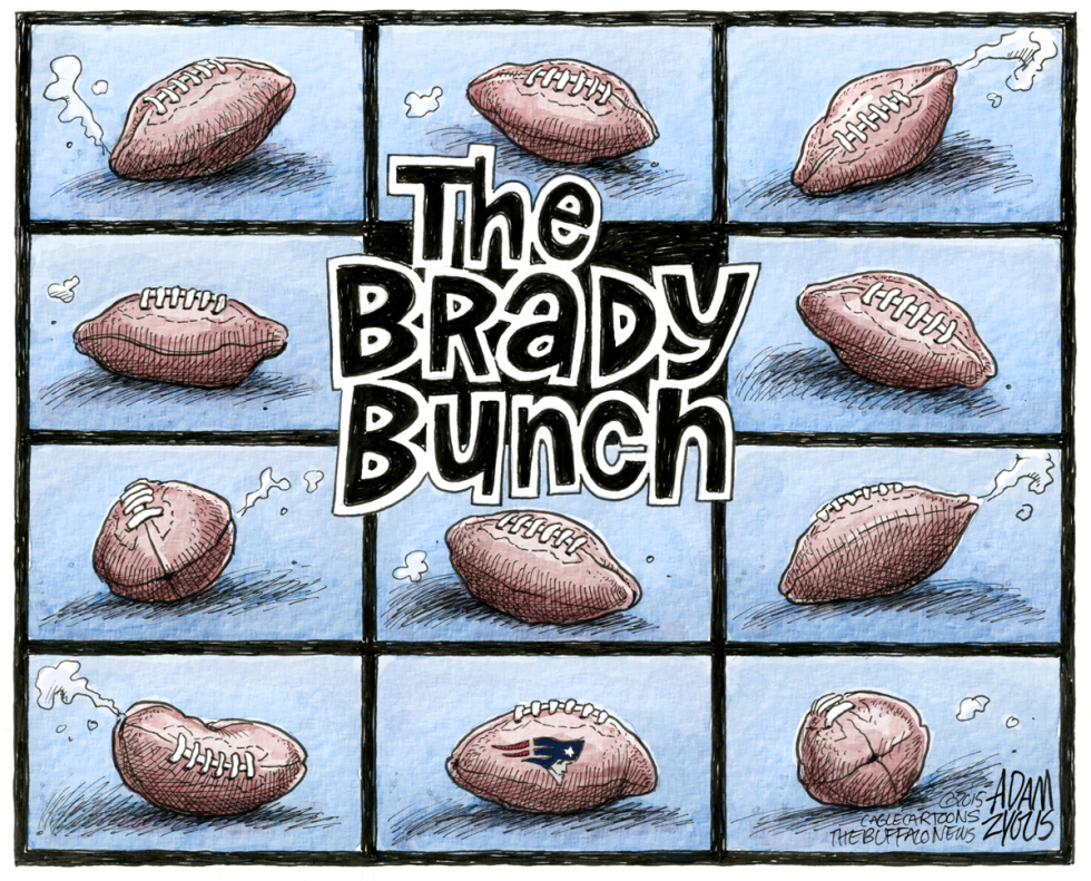  DEFLATED by Adam Zyglis