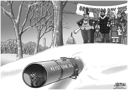 KEYSTONE XL GROUNDHOG by RJ Matson