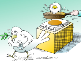 LA PAZ SE FRíE EN UCRANIA by Arcadio Esquivel